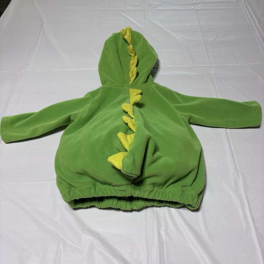 Carter Green Dragon Jacket Coat Hooded Halloween Costume 3-6 Months - Picture 8 of 8